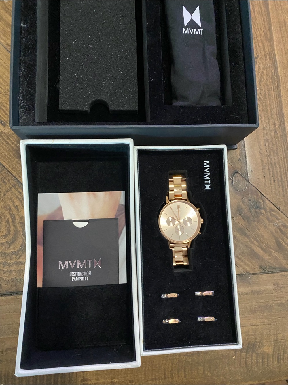 MVMT Women’s Rose Gold Chronograph Watch